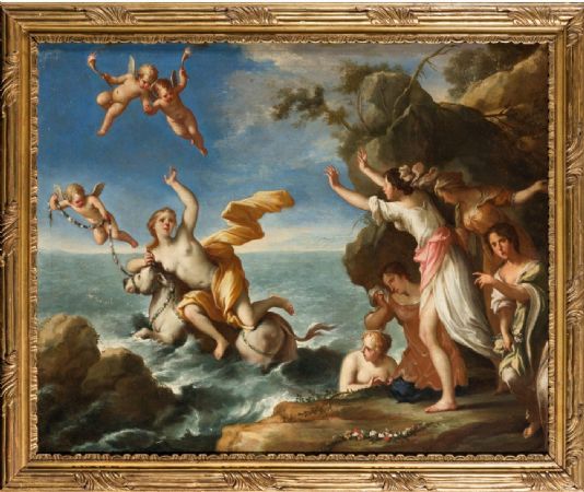 Francesco Stringa (Modena, 1635-1709) "The Rape of Europe"
    